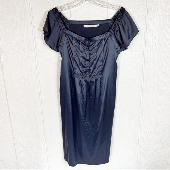 3.1 Phillip Lim Dresses & Skirts - 3.1 Philip Lim Purple Gray Silk Cocktail Dress